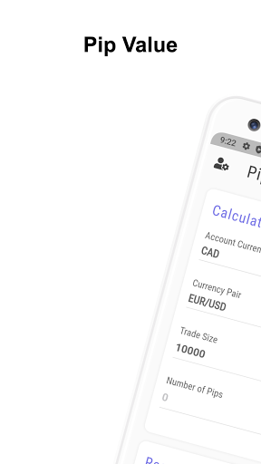 Android application Pip Calculator screenshort