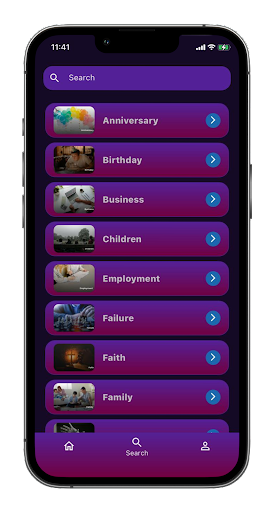 Pray Up Screen 2