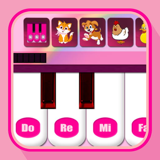 Kids Pink Piano Music & Songs 2.10.4 Icon