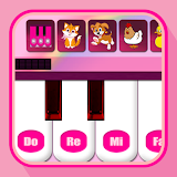 Kids Pink Piano Music & Songs icon