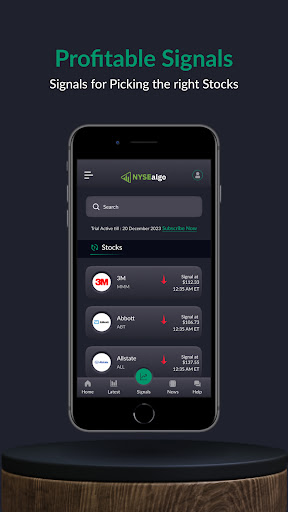 Android application DowJones Emini Trading Signals screenshort