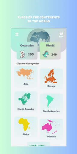 Android application World Flags Quiz screenshort