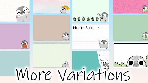 Sticky Note Pesoguin Memo Screen 2