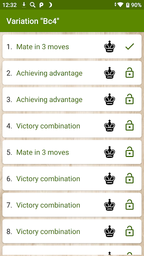 Screenshot of Chess - Najdorf variation