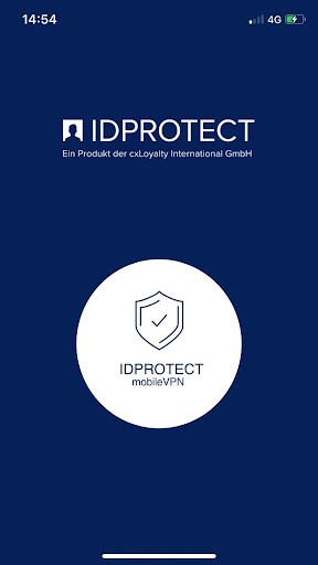 Android application IDPROTECT mobileVPN screenshort