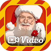 Videollamada a Santa -Video llamada simulada Santa