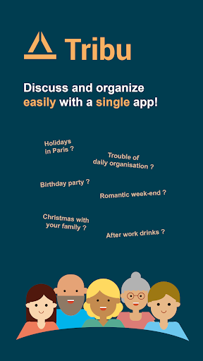 Android application Tribu - Let’s live together ! screenshort