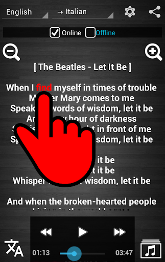 Lyrics Translator Apk3