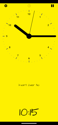Tick-tack learning clock Screen 3