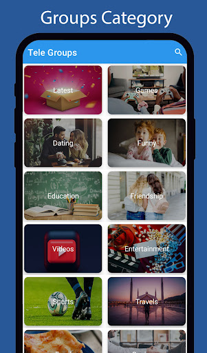Tele Groups Links Join Groups Screen 3