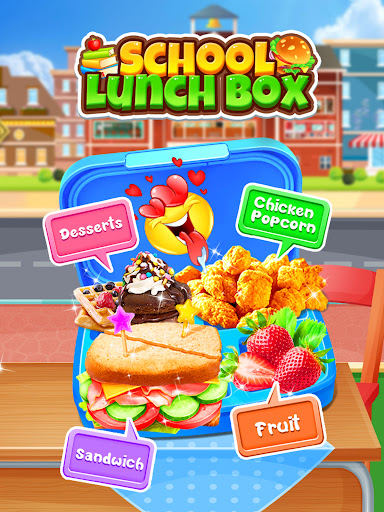 Android application School Lunch Box Fever screenshort
