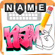 Draw Graffiti - Name Creator - Androidアプリ