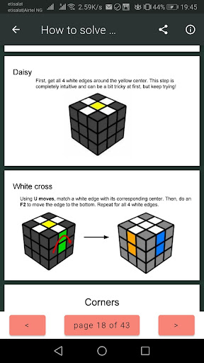 How to Solve Rubiks Cube Screen 3