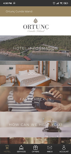 Android application Ortunç Cunda Island screenshort