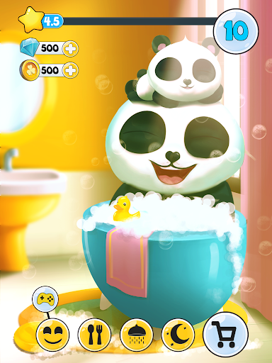 Pu My talking panda, pet care screenshot 13