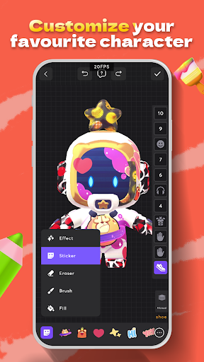 Android application Thetan Creator: Create & Play screenshort
