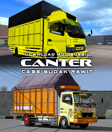Download Mod Bussid Canter Cabe Budak Rawitのおすすめ画像1