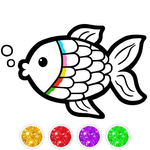 Fish Coloring for Kids Games 1.0 Icon