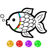 Fish Coloring for Kids Games icon