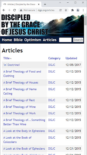 DGJC.ORG Screen 3