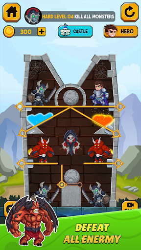 Rescue Hero: Pull The Pin - Puzzle - games
