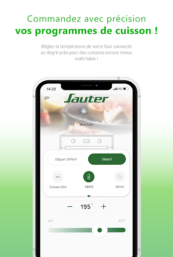 Android application Sauter Smart Control screenshort