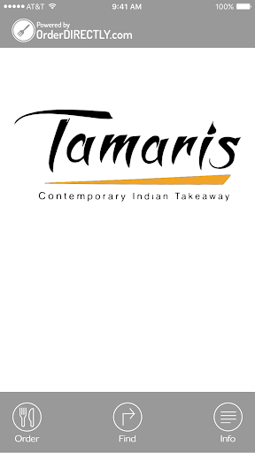Android application Tamaris Indian, London screenshort