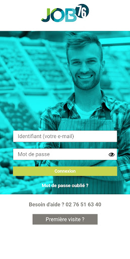 Android application Job76 screenshort