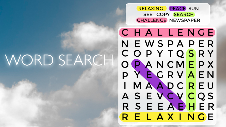 #6. Word Search. Offline Games (Android) โดย: Word Game Trivia