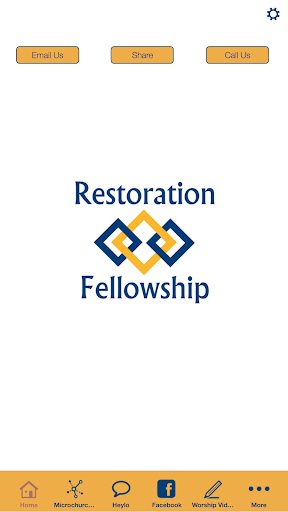 Android application Restoration Fellowship Network screenshort