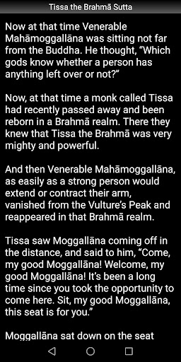 Tissa the Brahma - Buddhism Screen 3