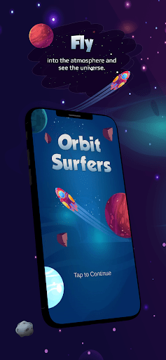 Android application Orbit Surfers screenshort