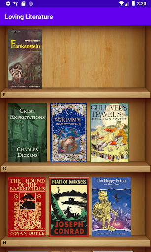 Loving Literature Screen 2