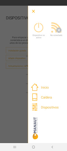 MANAUT Home Screen 2