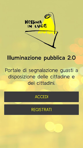 Android application Messina in luce screenshort