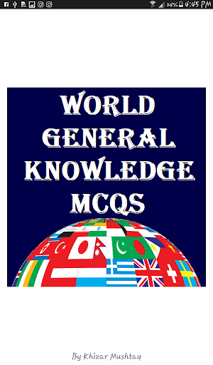 General Knowledge MCQS QUIZ