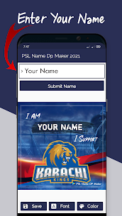 PSL Name DP Maker 2021 Apk app for Android 2