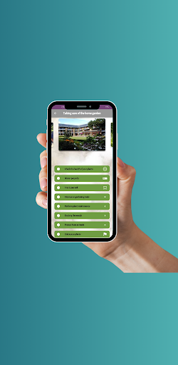 Android application Taking care of the home garden screenshort