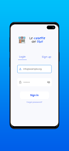 Android application Le Casette dei Libri screenshort