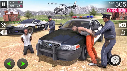 Police Car Offroad Police Game