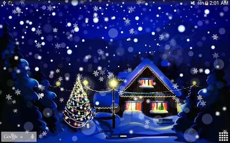 Christmas Night Live Wallpaper - Apps