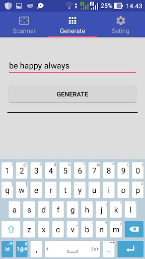 QR Barcode Simple Screen 3