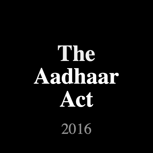 The Aadhaar Act logo