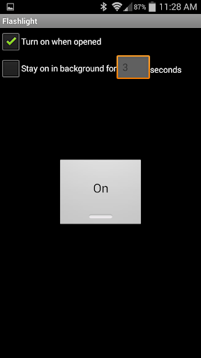 Flashlight Screen 2