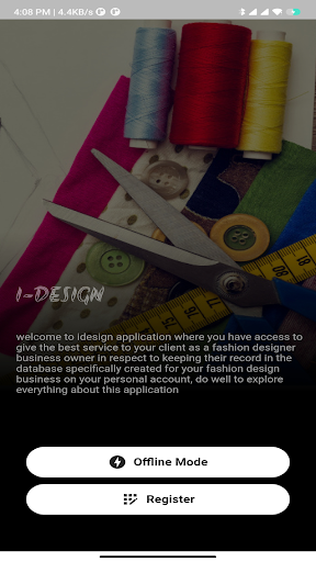 Android application idesign screenshort
