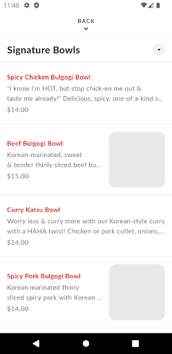 HaHa Bowls & Bento Screen 3