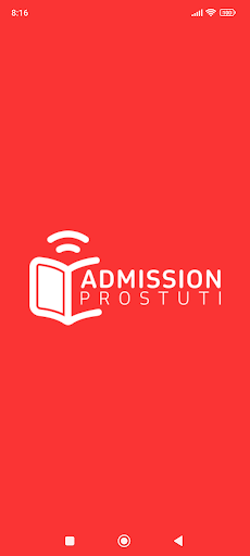 Android application Admission Prostuti screenshort