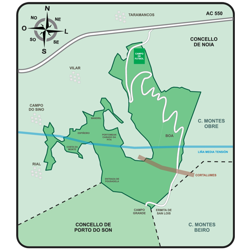 Comunidad de Montes de Boa logo