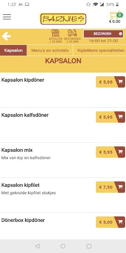 Android application Barnies Kipcorner screenshort