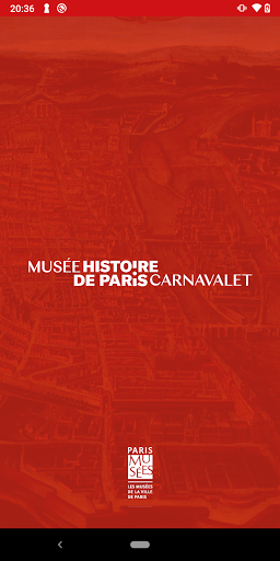 Android application Musée Carnavalet screenshort
